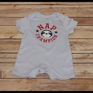 Old navy “nap champion” romper